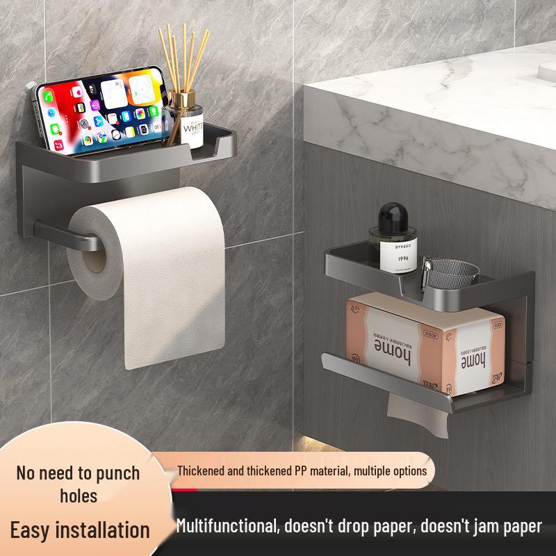 Настенная полка для хранения туалетной бумаги и салфеток