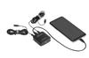 BOYA 2 Person Digital Lavalier Microphone with Output Cable for Computer Black BY-DM20 Lightning/USB-C/USB iPhone/iPad/Smartphone/Tablet/Mac/PC