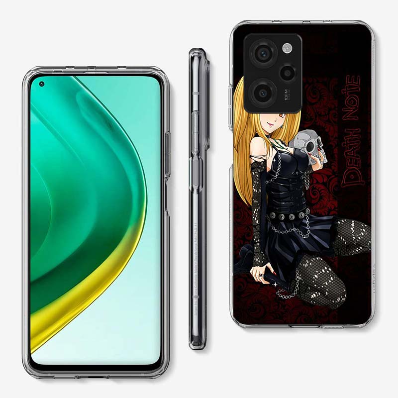 Аниме Тетрадь смерти Аманэ Миса Чехол для телефона для Xiaomi Poco M8 M7 M6 M4 M3 X7 X6 X4 Pro F7 Ultra M5S Mi 14 14T 15 15T 12T 10T P