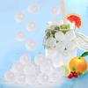 24Pcs/Set Whisky Reusable Ice Cube The Summer Wear-Resistant Rocks Whiskey Cubes Plastic Colored Balls Accessories