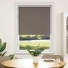 VidaXL Roller Blind Blackout 120x175 Cm Brown Window Bedroom 240126