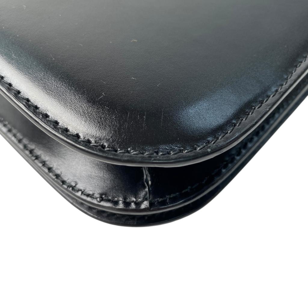 Подержанная JIL SANDERСумка через плечо черная кожа Женская