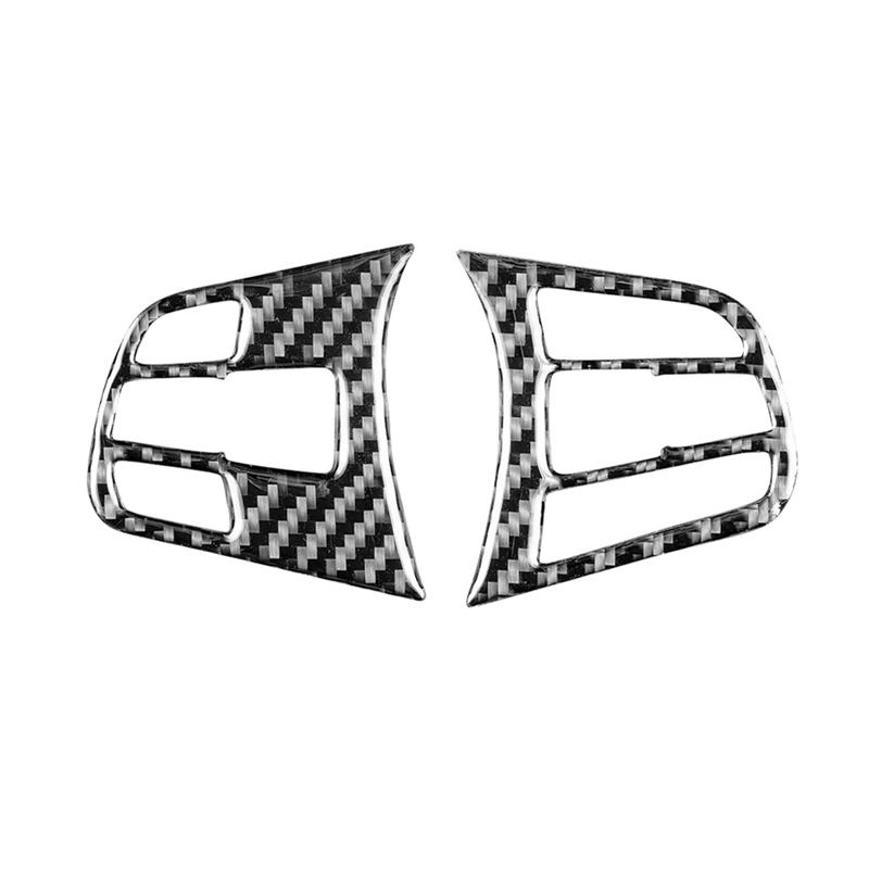 AU04 -Углеродное волокно Для BMW X1 F48 2016-2022 X2 F39 2018-2022 Автомобильная накладка на руль Декоративные аксессуары для интерьера