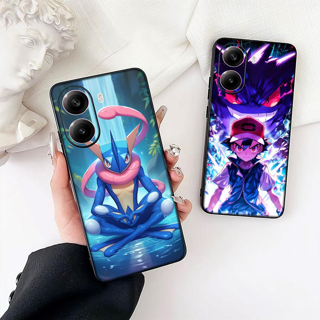 Защитный чехол P-Pikachus P-Pokemons GO Gengar для телефонов OPPO A40 A60 A80 A38 A18 A17 A16 A78 A79 A54 A25 A57 4G 5G