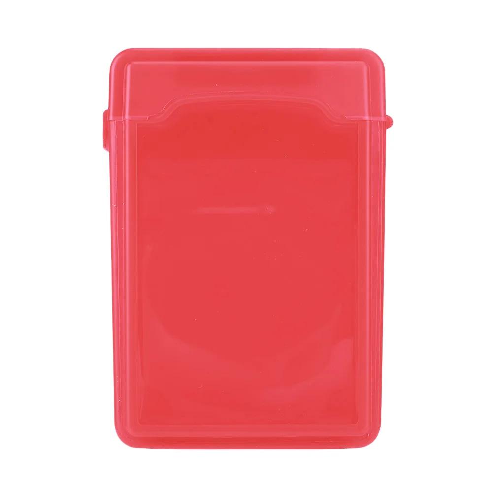 3.5 inch Dust Proof Plastic IDE SATA HDD Hard Drive Disk  Multicolor Storage Case External Hard Drive Disk Plastic Storage Box