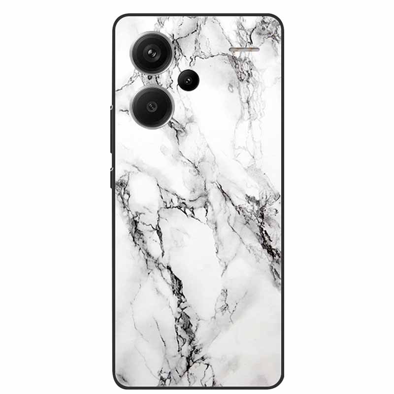 For Xiaomi Redmi Note 13 Pro+ Plus Case Fashion Marble Silicon Soft TPU Back Cover On Redmi Note 13 Pro Plus 5G Phone Cases Cool