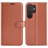 For Samsung Galaxy S24 Ultra Wallet Case Litchi Texture Shockproof Leather Flip Stand Phone Cover