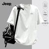 Jeep Мужская классическая хлопковая дышащая футболка с круглым вырезом