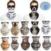 Hanging Ear Animal Face Cover Scarf Elastic Cycling Balaclava Lce Silk Bandana  Summer