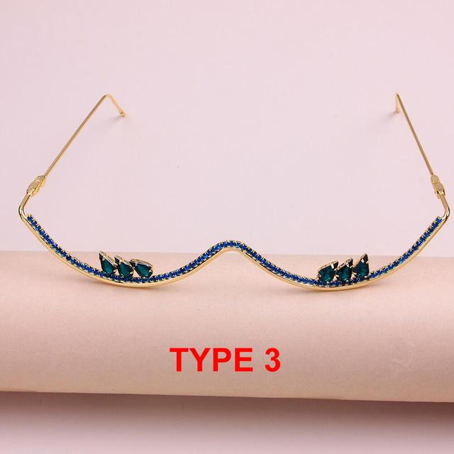Stonefans New Luxury Tassel Glasses Chains Frames Vintage Crystal for Women Girls Fashion Body Chain Harness Jewelry Decoration