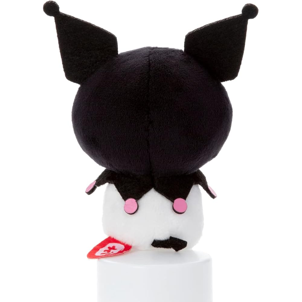 Sanrio Chocorisan Kuromi Plush Toy Approximately 13cm Tall Cute Character Doll