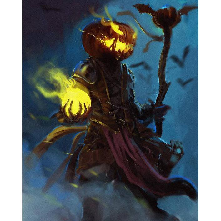 5d Алмазная картина Тыква Алмазная вышивка Животные Стразы ручной работы Домашний декор Подарок на День всех святых Рукоделие Вышивка крестом