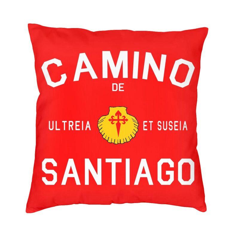 Fashion Buen Camino Camino Portuguese Throw Pillow Case Home Decor Custom Square Cushion Cover 40x40 Pillowcover for Living Room