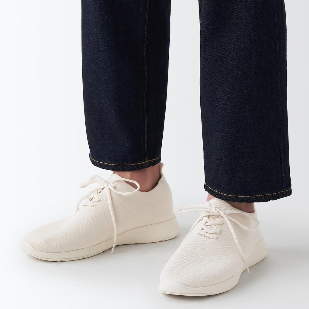 MUJI Кроссовки Кроссовки из натуральных материалов EIA14A3A Сгенерированные см Мужские Мужские 26.5