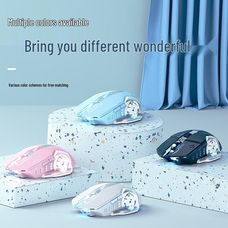 EWEADN Wired Silent Gaming Mouse