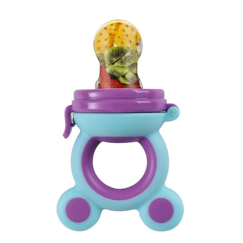 Baby Fruit Vegetable Food Bite Feeder Toddler Eat Extractor Pacifier Auxiliary Food Molars Gum Newborn Soonther Pacifiers