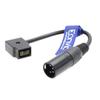 Eonvic D-TAP Female To XLR 4-Pin Male Adapter Cable 20cm