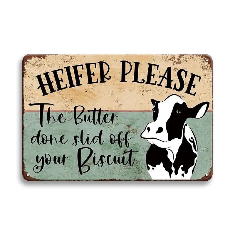 Retro Funny Tin Sign Beware Guard Dalmatian On Duty Cute Pigs Novelty Metal Sign Bathroom Decor Wall Art Posters Wall Decor Gift