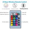 5V RGB светодиодные ленты Связанное управление Цвета Источник Беспроводной пульт ДУ Автомобильный светодиодный интерьерный атмосферный свет Светодиодные бусины RGB COB чип