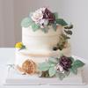 Artificial Flower Cake Toppers Wedding Cake Decoration Birthday Party Baby Shower Table Decor Cake Flowers Decorating Supplies