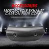 Motorcycle Exhaust Carbon Fiber Protector Heat Shield BMW S1000RR 10-20 Muffler Cover Middle Pipe Connection