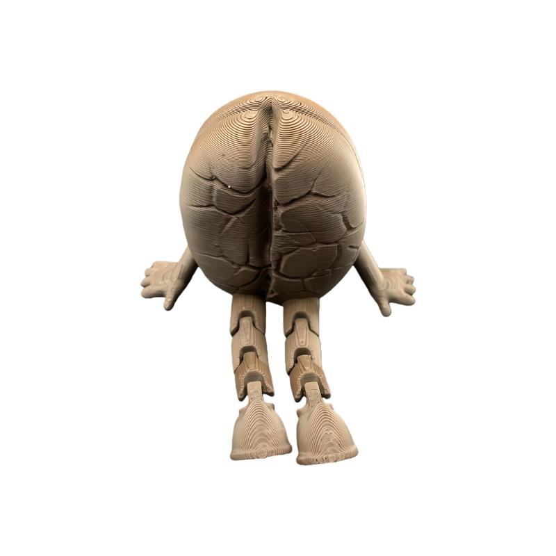 3D-печатные фигурки кофейных зерен/чашек с подвижными ножками, игрушка-фиджет, украшение для дома, офиса, рабочего стола, подарок