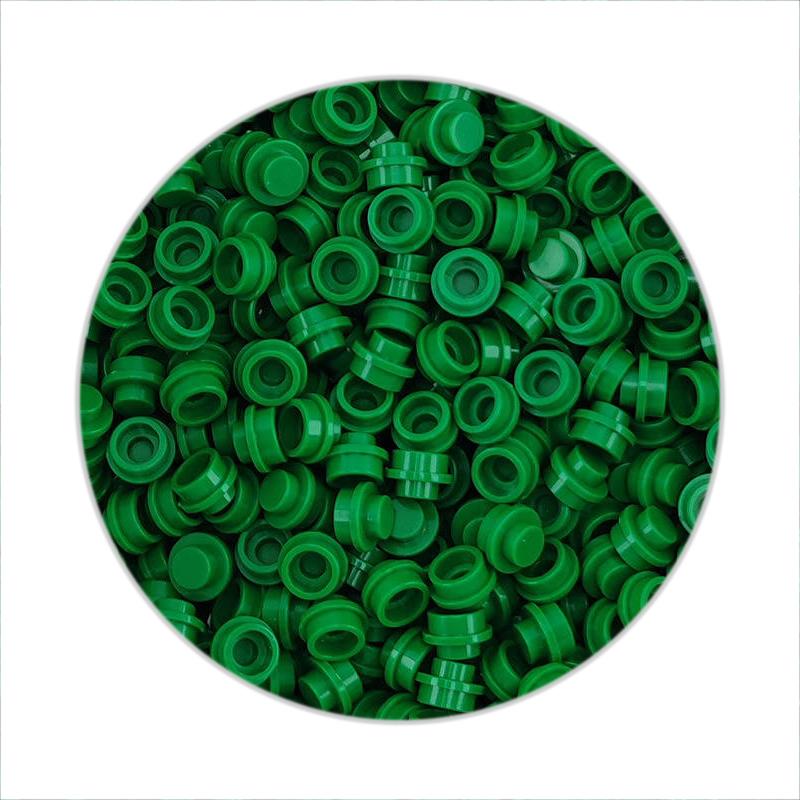 300/500/1000 шт. Сборные частицы 6141 Пластина круглая 1x1 точка DIY строительные блоки фигурки лампа кирпичи игрушка для детей 4073