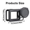Protective Silicone Skin Case Plus Lens Cover and Lanyard for Action 5Pro Camera Accessories