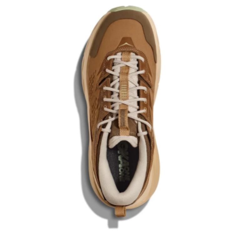 HOKA Kaha Low GORE-TEX Elite Terrain System — Кроссовки унисекс с пшеничным грибом Тан 1150913-WSH