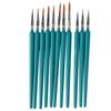 11Pcs Detail Paint Brush Set Miniature Paint Brushes Small Fine Tip Paintbrushes for Acrylic Watercolor Oil Craft Models