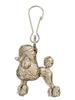 Poodle Made In England Art Dog Zip Pull Collection (Continental Cut)