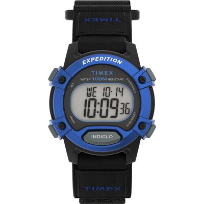 Часы Expedition Resin Quartz 33 мм, Американский бренд, TW4B28900, Черно-синий