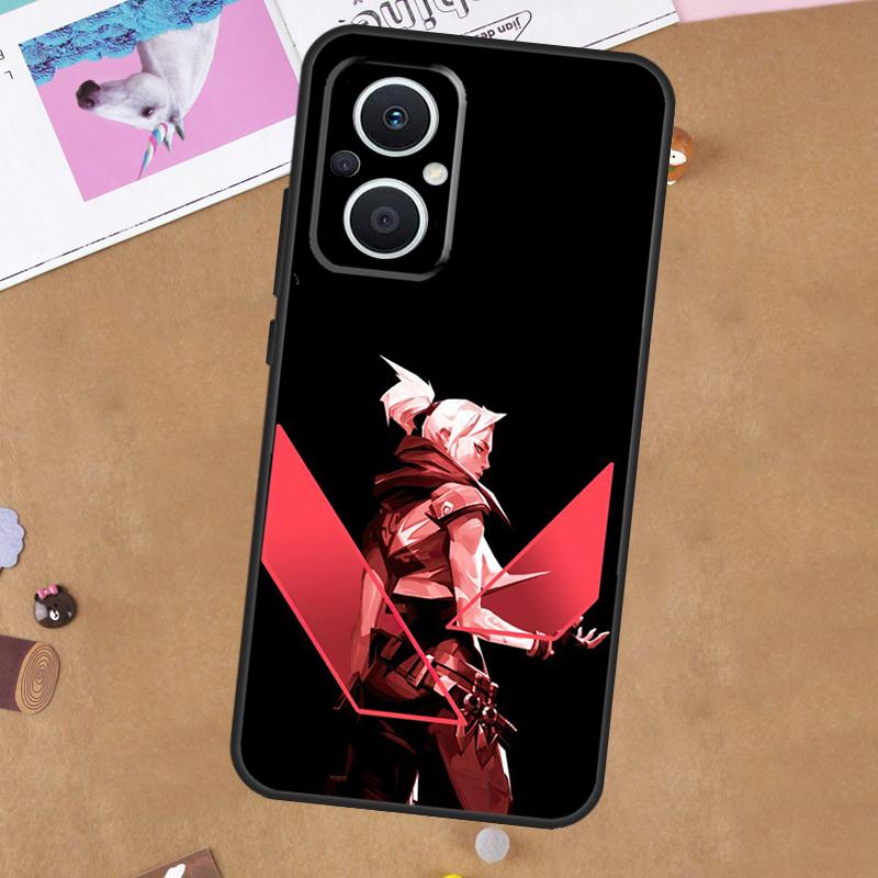 Чехол для телефона OPPO Reno 11F 10 11 Pro 4Z 5Z 8T 4 5 6 7 8 Lite OPPO Find X3 X6 Pro X2 Neo X5 Lite с игрой Valorant