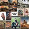 Retro Motorcycle Metal Logo Retro Wall Decoration - Home, Bedroom, Bar, Cafe, Farm Decoration