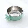 3 Colors Cat Dog Food Dispenser 2-in-1 Pet Feeding Tool Portable Pet Cage Bowl  Cat