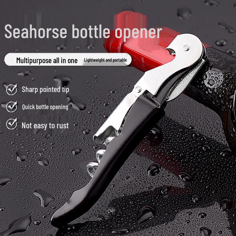 Multi-Purpose Wine and Beer Bottle Opener