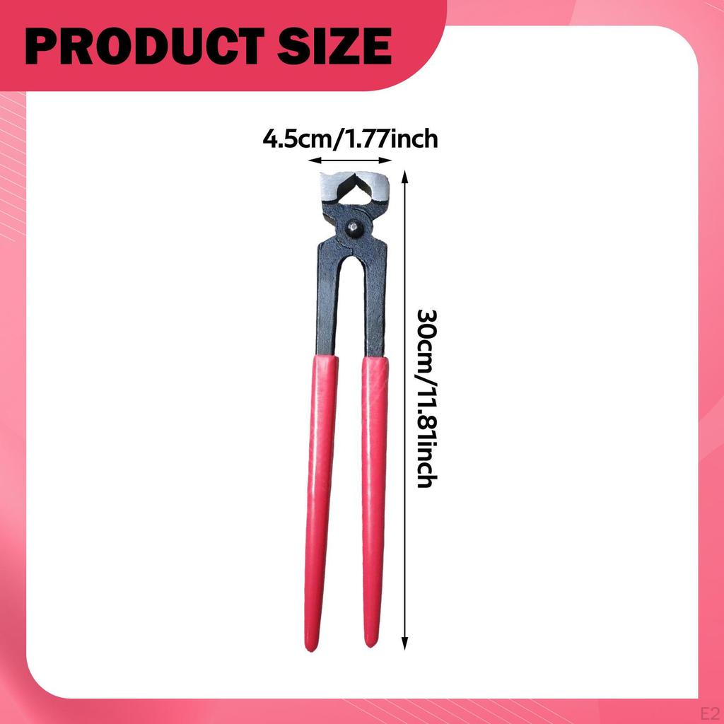 Horse Hoof Nippers Clippers Farrier Tool Trimmer for Cattle Donkey Miniature Grooming