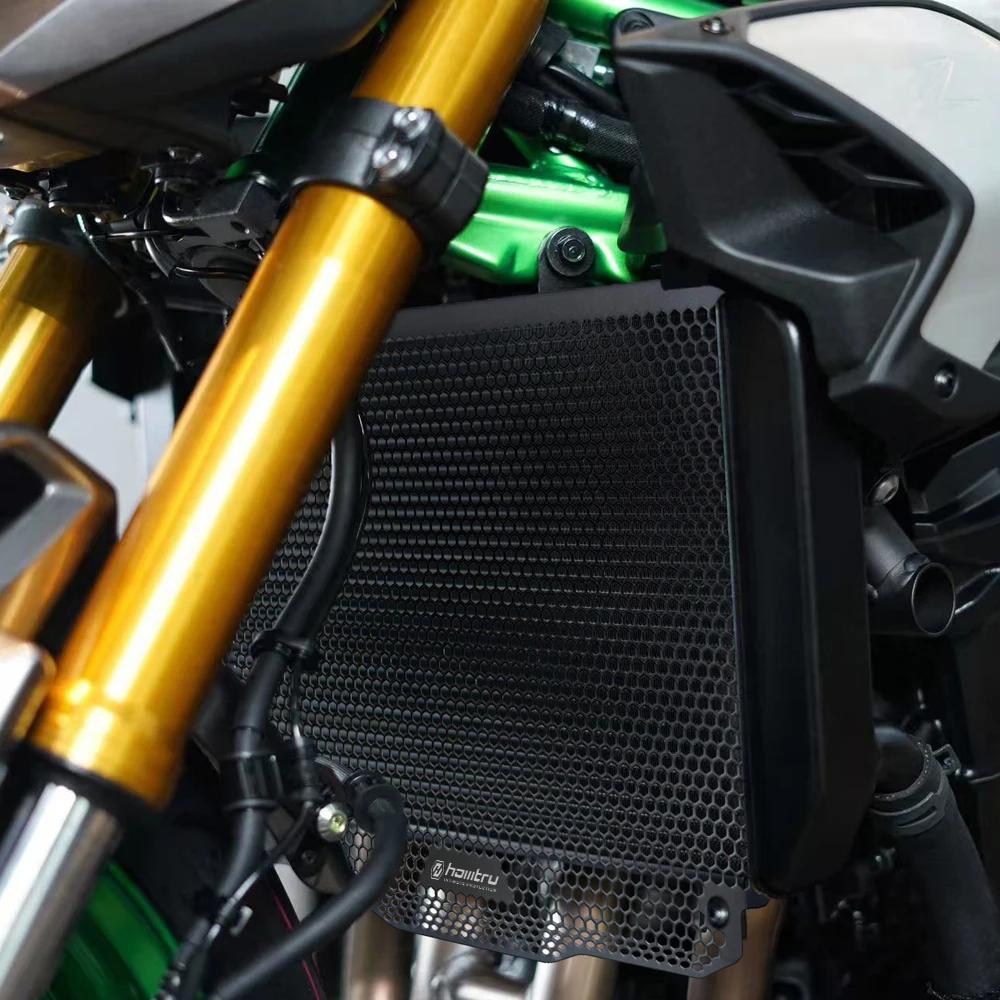 Motorcycle Radiator Core Guards Grille Cover Protection Fit For Kawaskai Z900 2017-2025