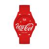 Часы Ice Watch Iconic Red Medium 018514 Часы-часы унисекс Ice Solar Solar Cell Solar Coca-Cola & [COCA-COLA & ICE-WATCH] мужские