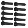 10Pcs TR414 Wheel Snap Tire Valves Stem with Dust Cap Without Valve Core