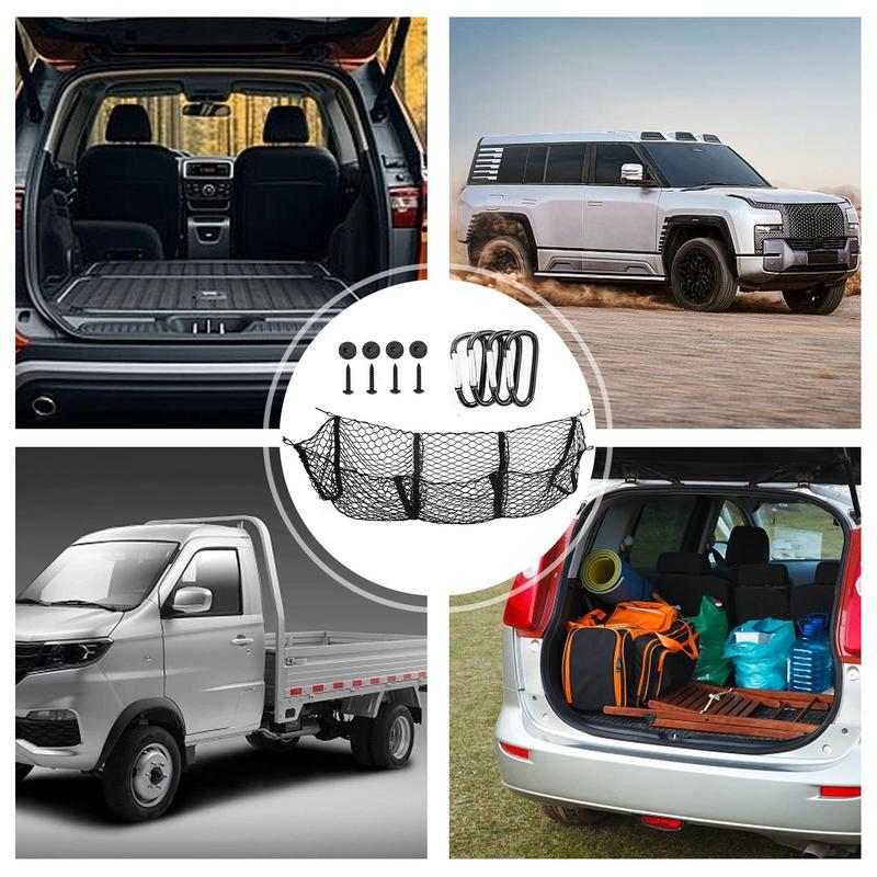 Грузовая сетка багажник кровать органайзер расширяемая сетка для хранения грузовых аксессуаров кровать бакалея держатель для внедорожника пикап