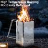 Outdoor Small Barbecue Grill Stainless Steel Bbq Charcoal Stove Portable Foldable Camping Charcoal Barbecue Stove Kitchen Tools