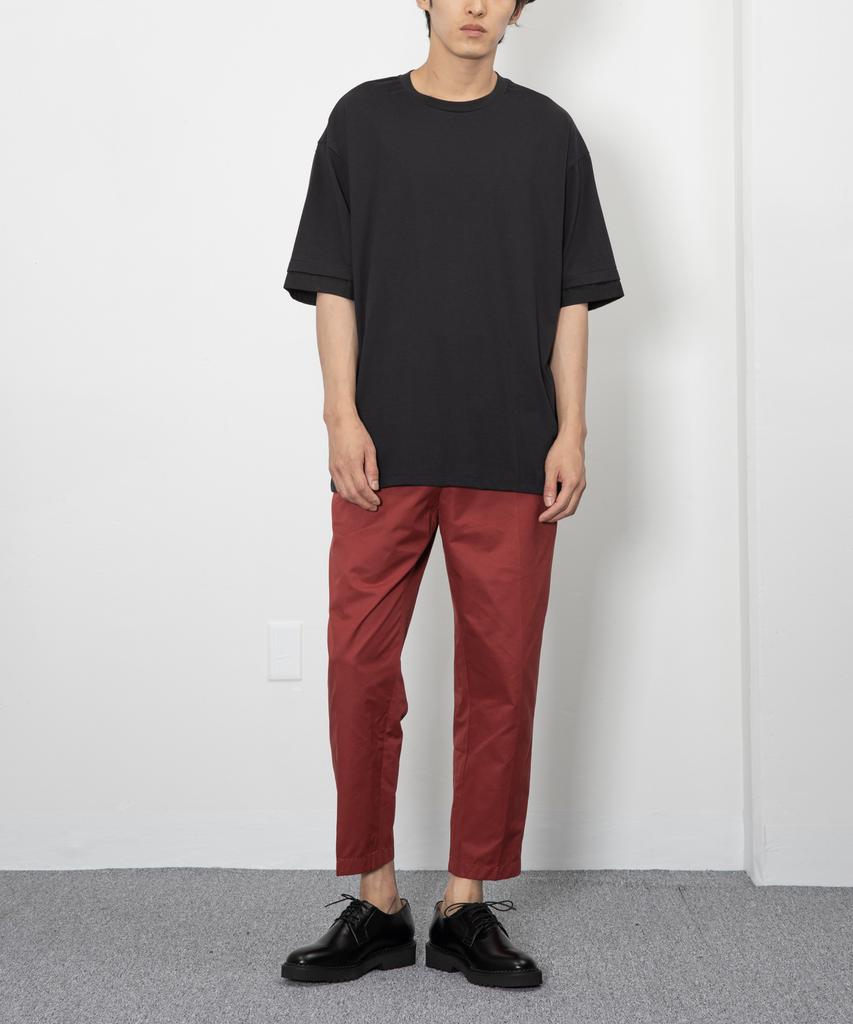 RAW TO RAW Rp0084B Matte Slim Zen Pants (Dark Rose)
