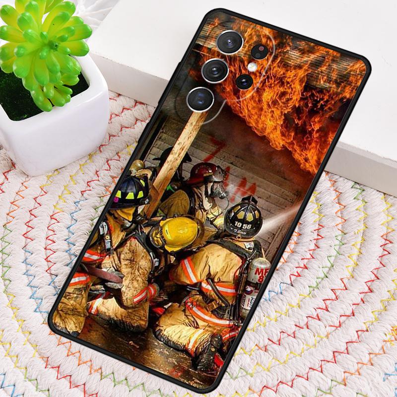 Чехол для телефона Пожарный Пожарный для Samsung Galaxy note 10 pro S26 Ultra S23 S24 FE S25 S21 S22 PLUS ударопрочный Cove