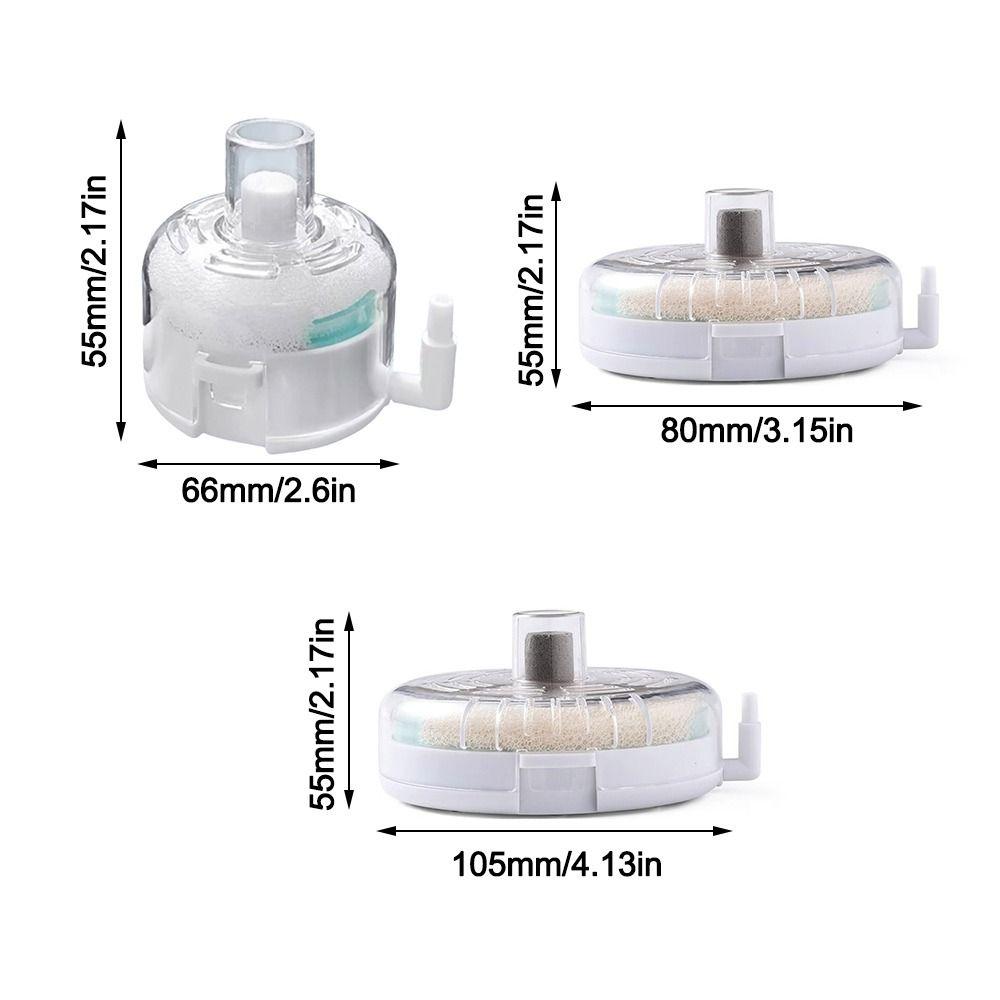 Super Thin Aquarium Atomizer Transparent Design Oxygen Aerator Small Aquarium Use