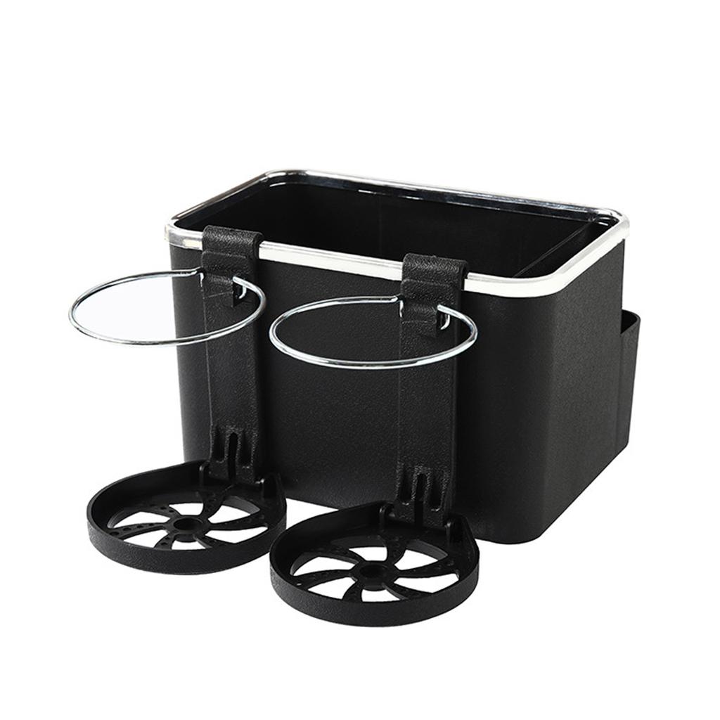 Car Armrest Storage Box Cup Holder Car Armrest Organizer Tissue Storage Box Holder Multifunctional Universal Car Box