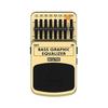 Behringer Behringer Bass Effect Pedal 7 Band Graphic Equalizer Tan BEQ700 BASS GRAPHIC EQUALIZER