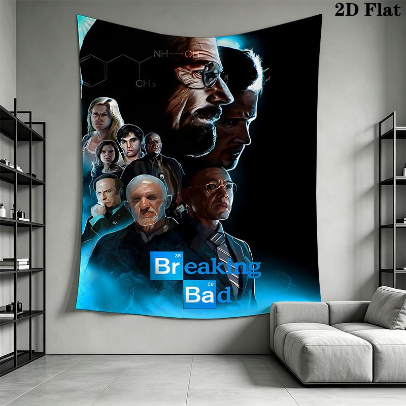 Bad Visual Symphony Tapestry Fashion Print Background Cloth Wall Decoration Atmospheric Background Cloth Background Wall Hanging Cloth