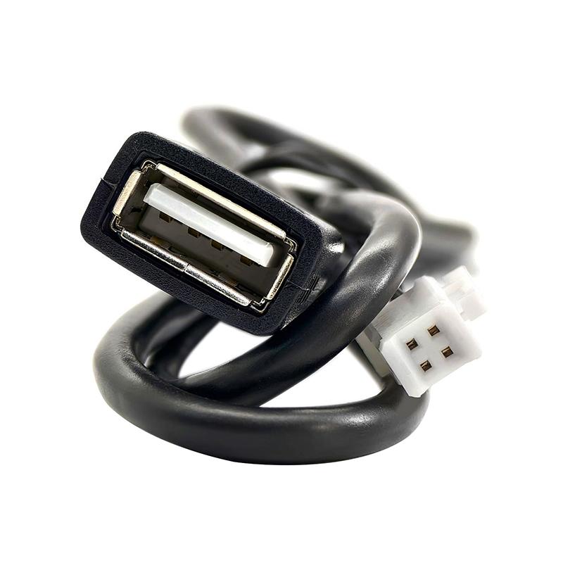 75 см Автомобильные USB-кабели Адаптеры 4-контактные и 6-контактные для Android Автомагнитола Стерео Разъемы USB Удлинительные кабели Адаптеры