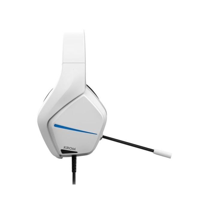 Krom kopa move casque gamng stéréo blanc bleu
